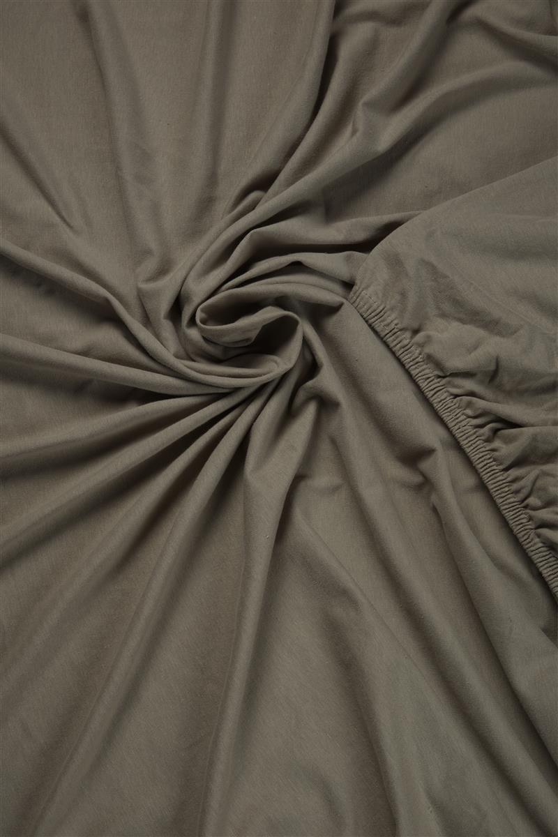 Beddinghouse Jersey Topper Hoeslaken Taupe